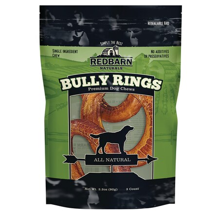 Redbarn Bully Rings Rawhide3Pk 251003